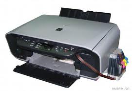 Đổ mực máy in phun màu canon MP145
