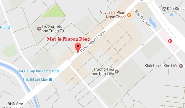 đổ mực máy in tại Phạm Ngọc Thạch